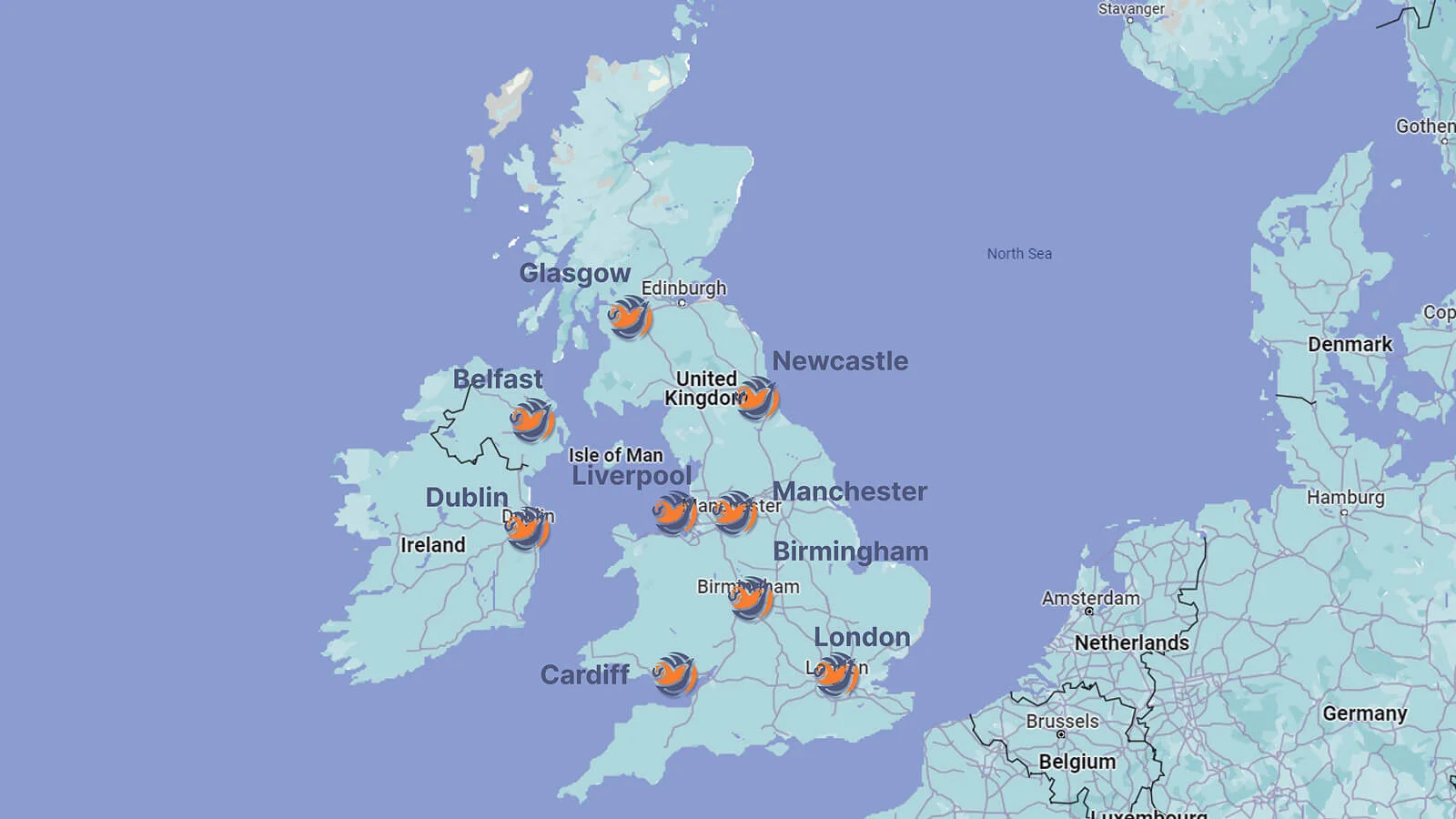 Mapa dos jogos de inverno