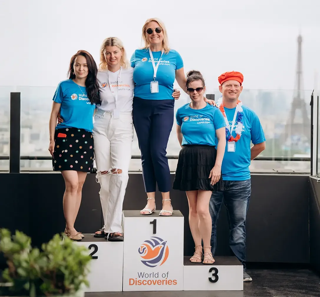 Equipa WofDi em Paris
